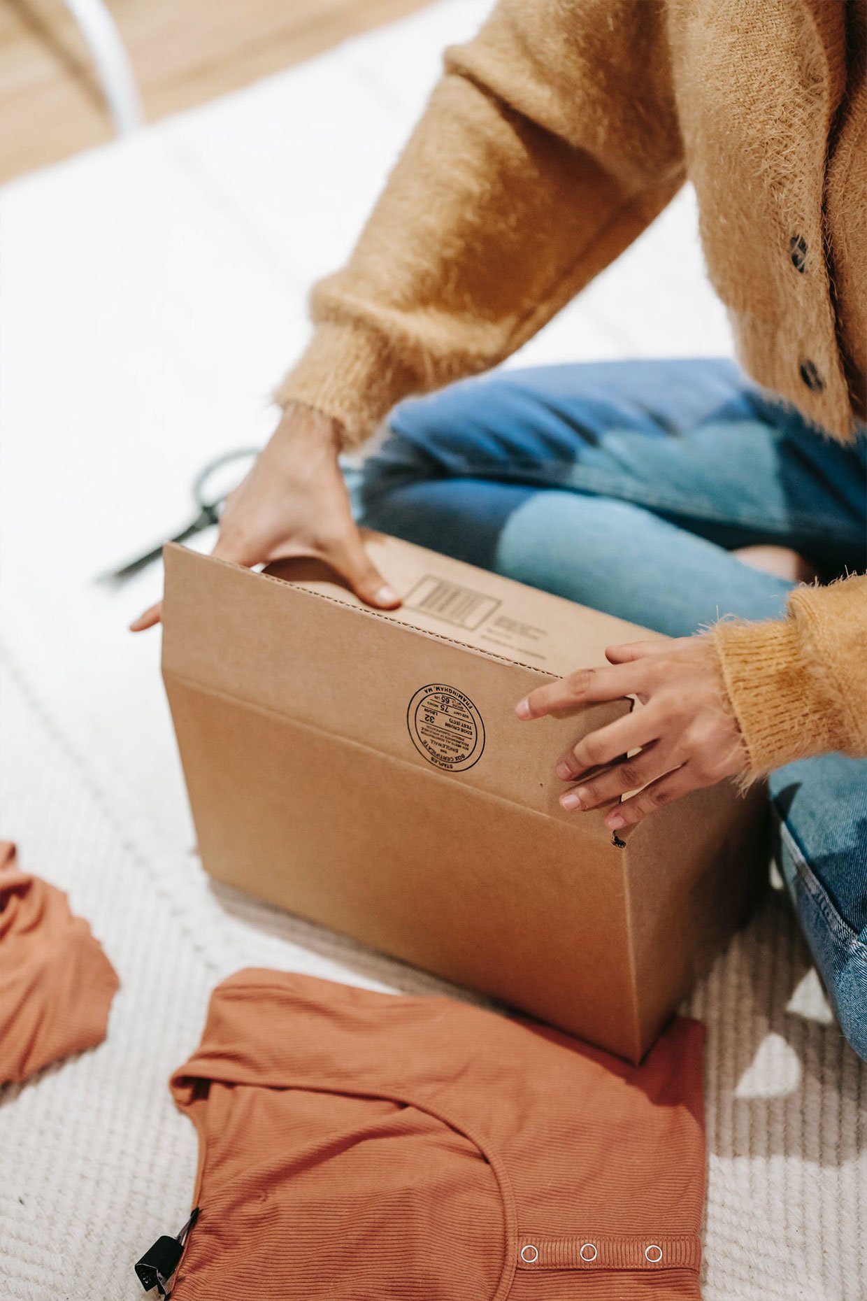 organizacion de cajas para mudanzas